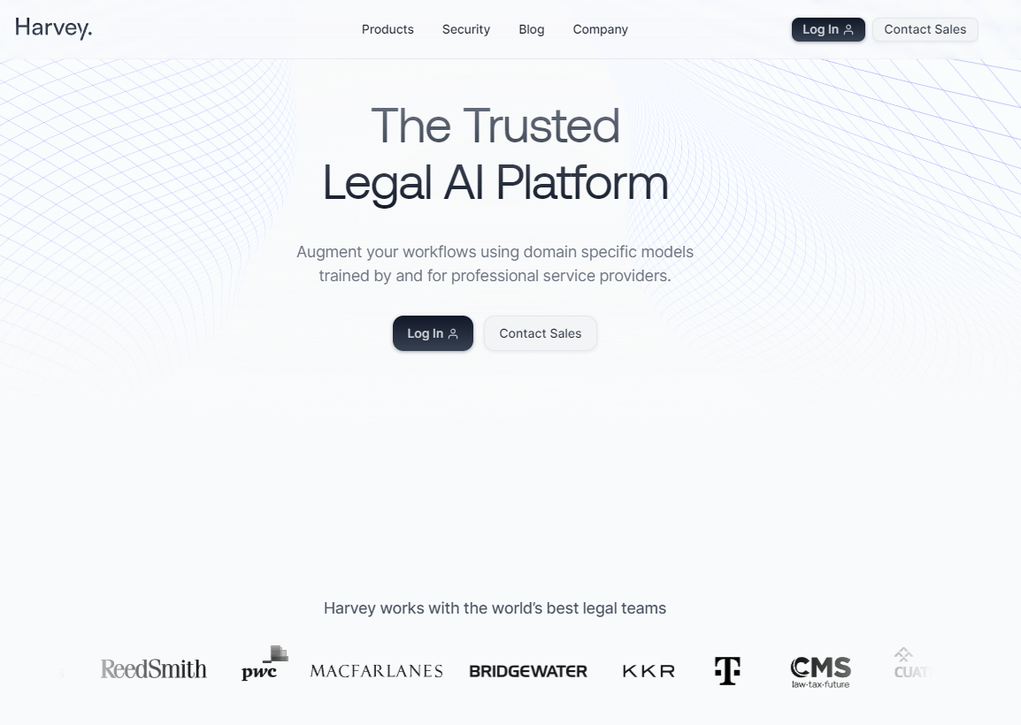 Using a mix of different types of AI—natural language processing and machine learning—Harvey AI is an AI-powered legal research tool that’s touted as “unprecedented legal AI